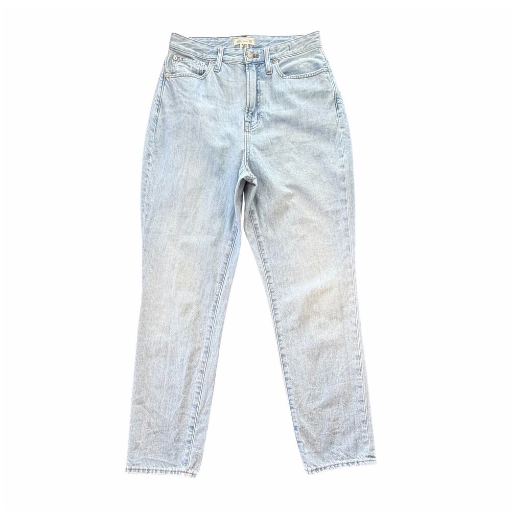 Madewell The Curvy Perfect Vintage Light Wash Everyday Basic Denim Casual Jeans